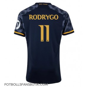 Real Madrid Rodrygo Goes #11 Replika Bortatröja 2023-24 Kortärmad